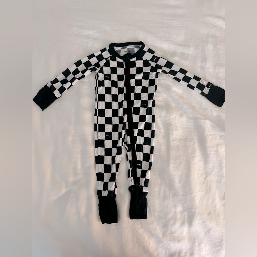 Little Sleepies checkered pjs